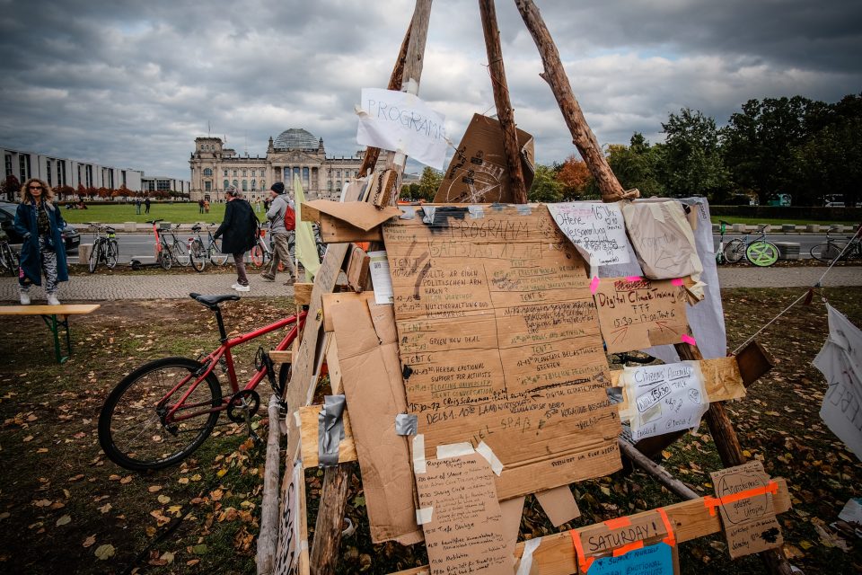 Extinction Rebellion berlinblockieren XRBerlin